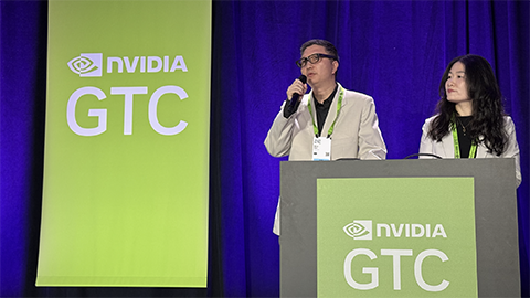 �ոգ�k��Ǯ����Ƽ���Ӣΰ��GTC����ݳ���չʾ���AI